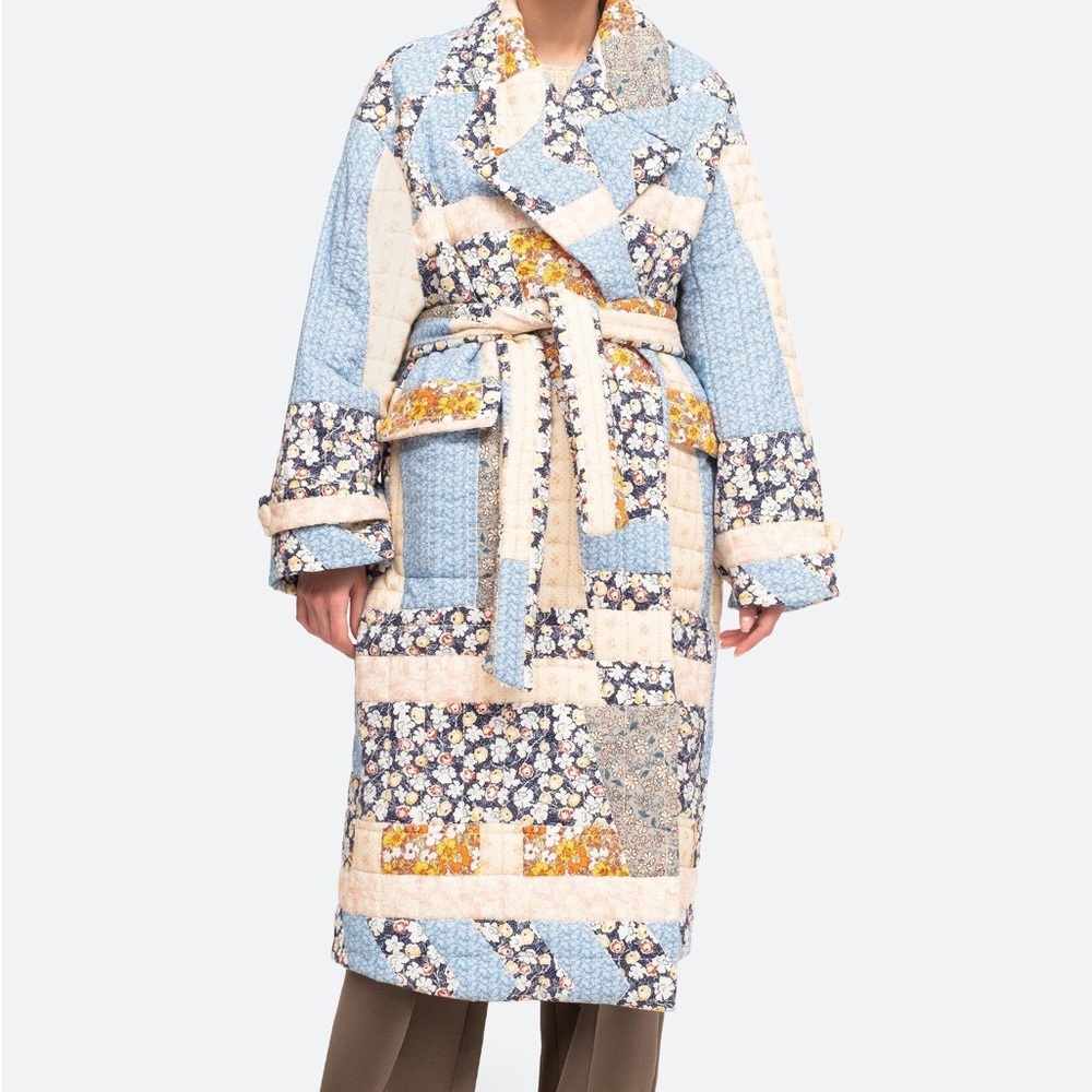 Sea NY | Sydney Quilted Coat, XS